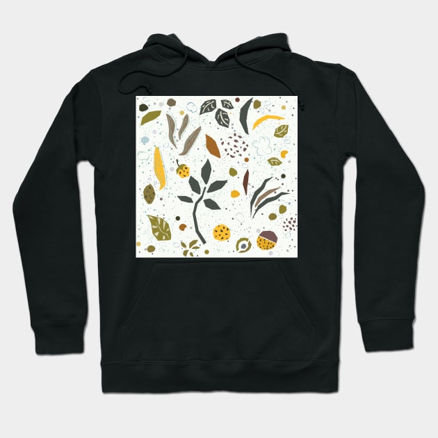 Floral pattern Hoodie by KristinaStellar 